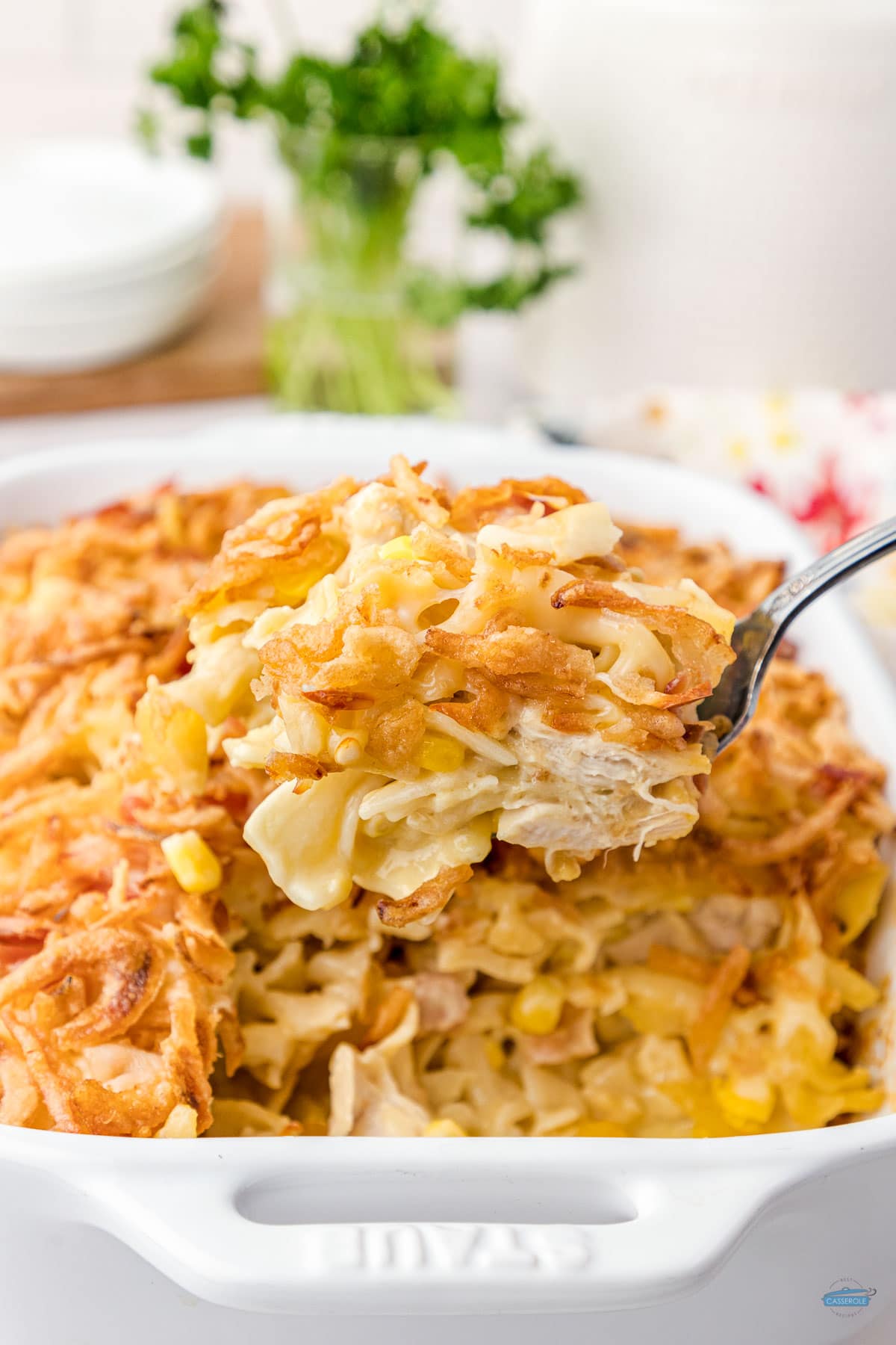 comforting casserole with chicken that even a picky eater will love