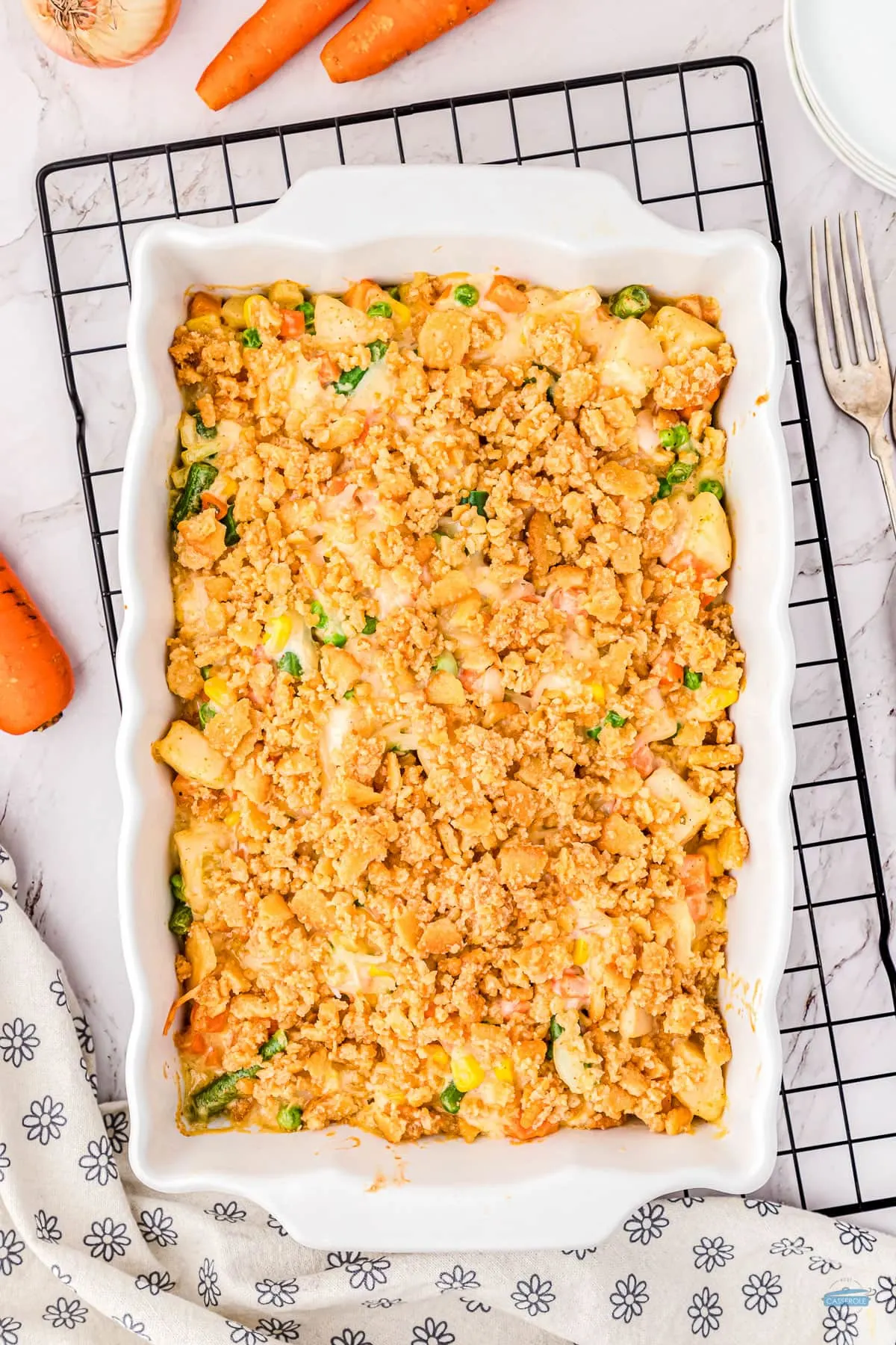 this veggie casserole is one of my favorite vintage recipes