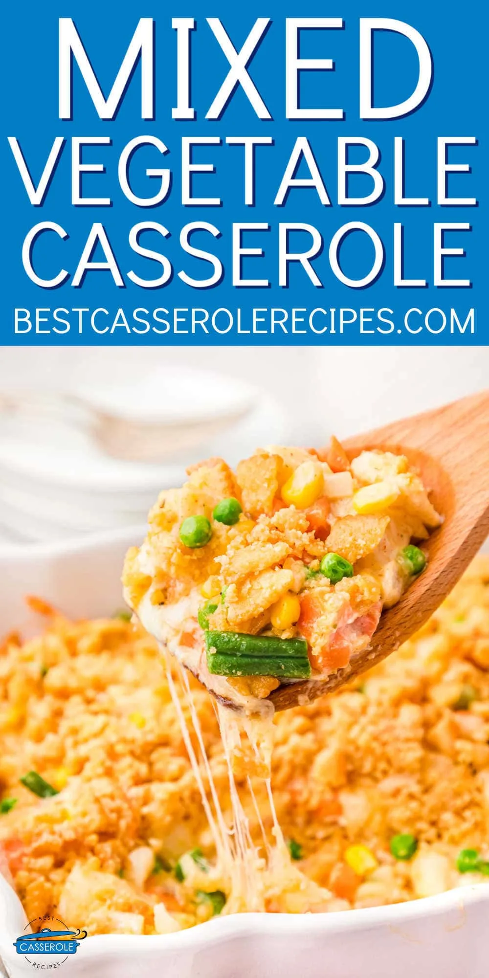 mixed vegetable casserole title banner