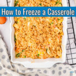 How to Reheat a Frozen Casserole