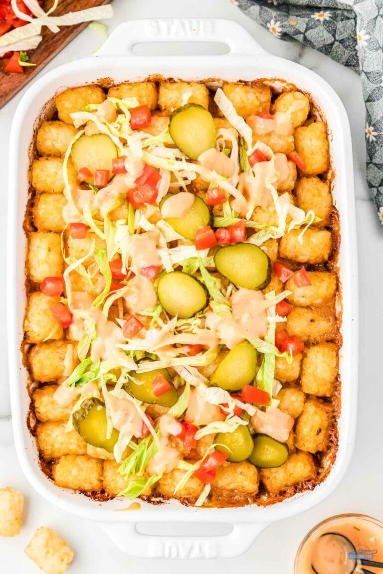 Big Mac Tater Tot Casserole - Best Casserole Recipes