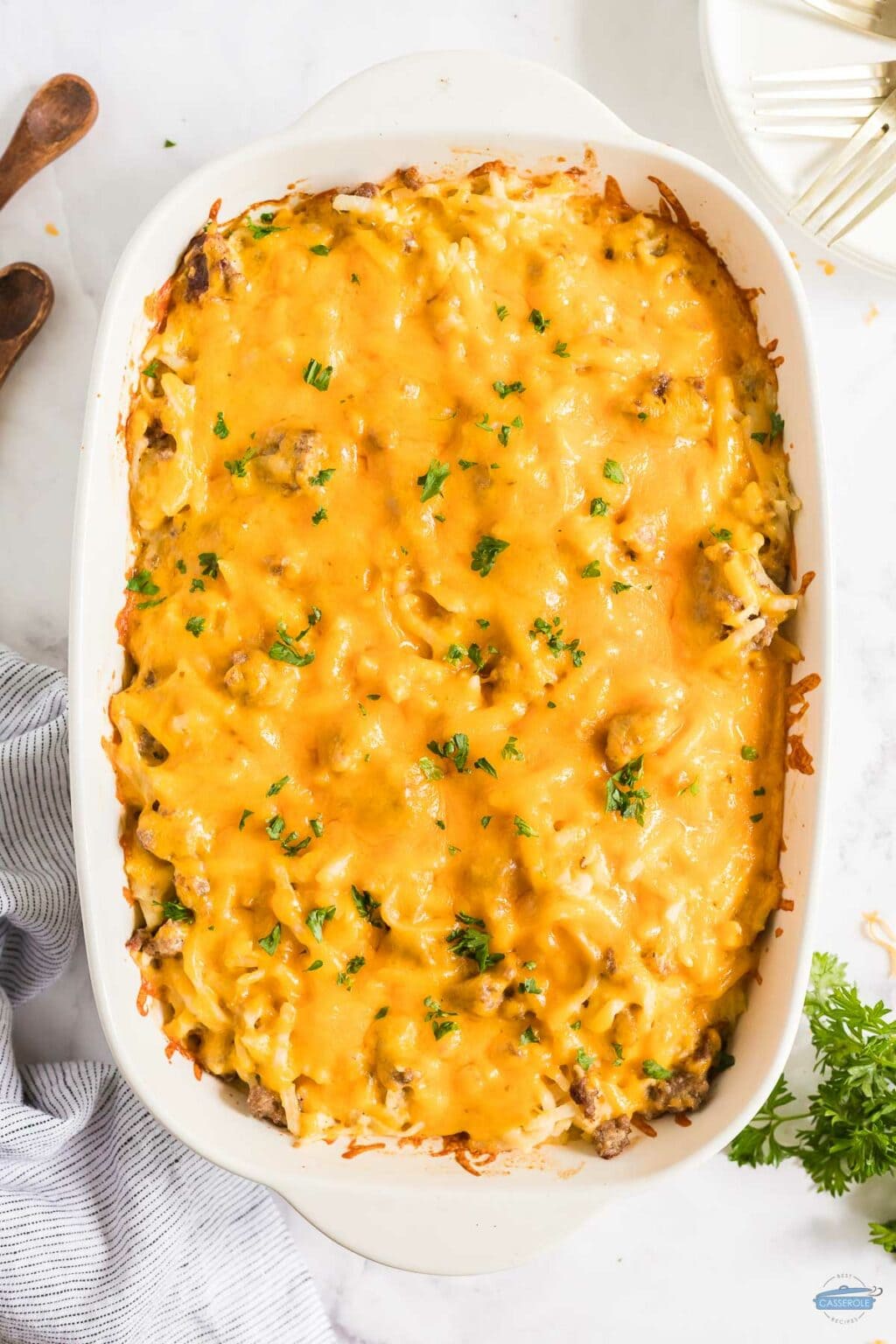 Sausage Hashbrown Breakfast Casserole Best Casserole Recipes 