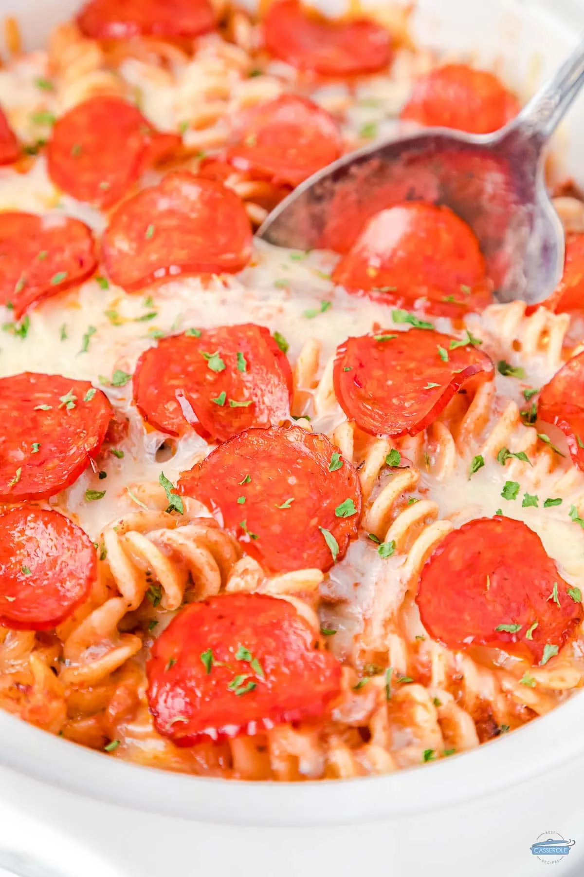 Crockpot Pizza Casserole Recipe (add your favorite toppings)