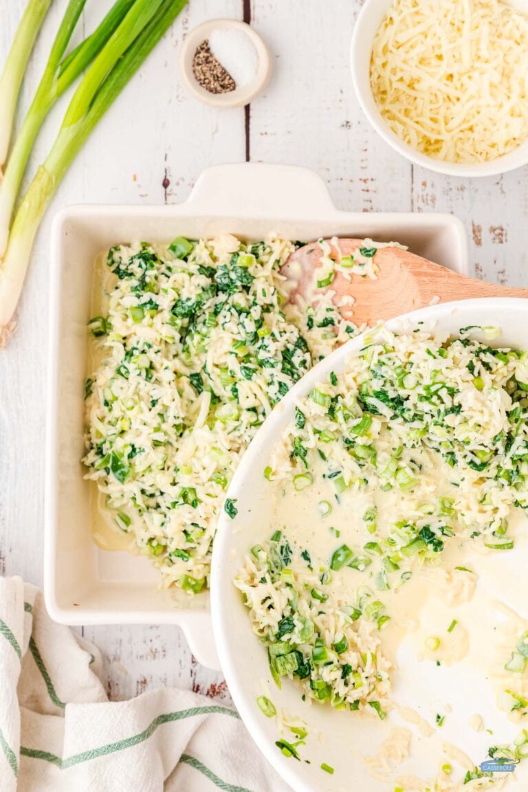 Green Rice Casserole Best Casserole Recipes