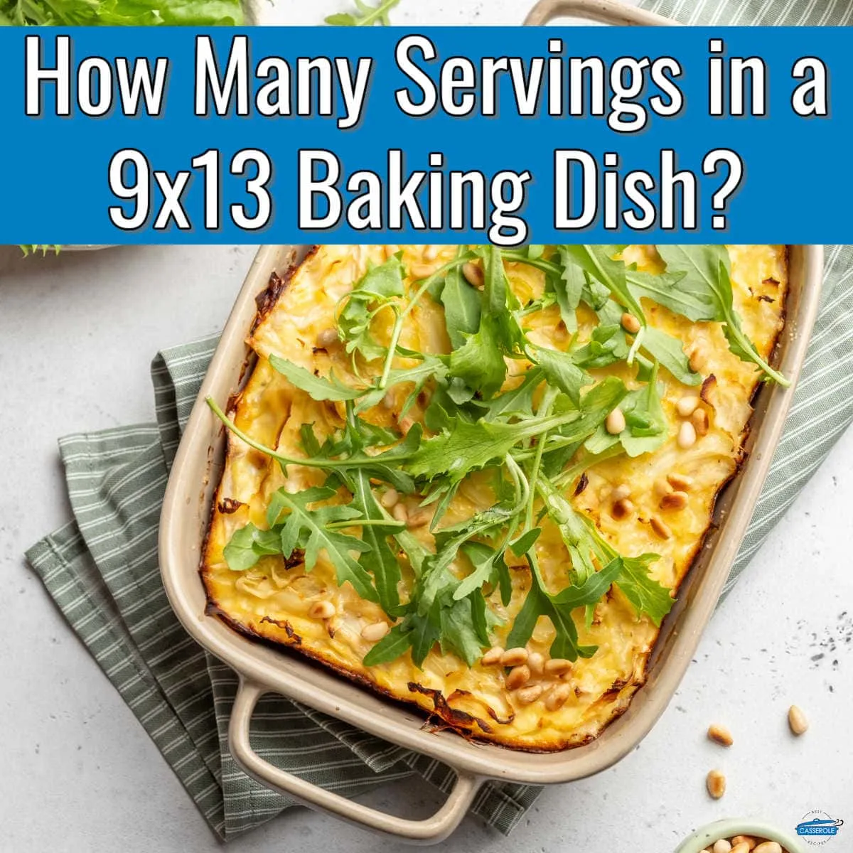 Personalized 9x13 Baking Dish - Cake Pan - Casserole Dish