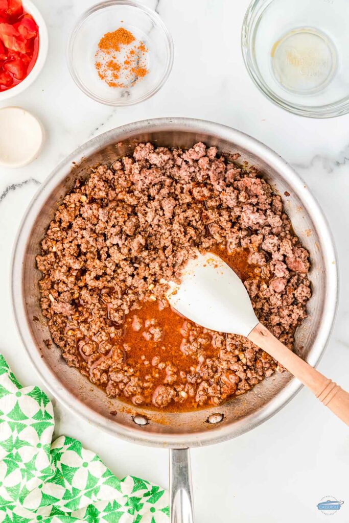 Crock Pot Beefy Potato Taco Casserole - Best Casserole Recipes