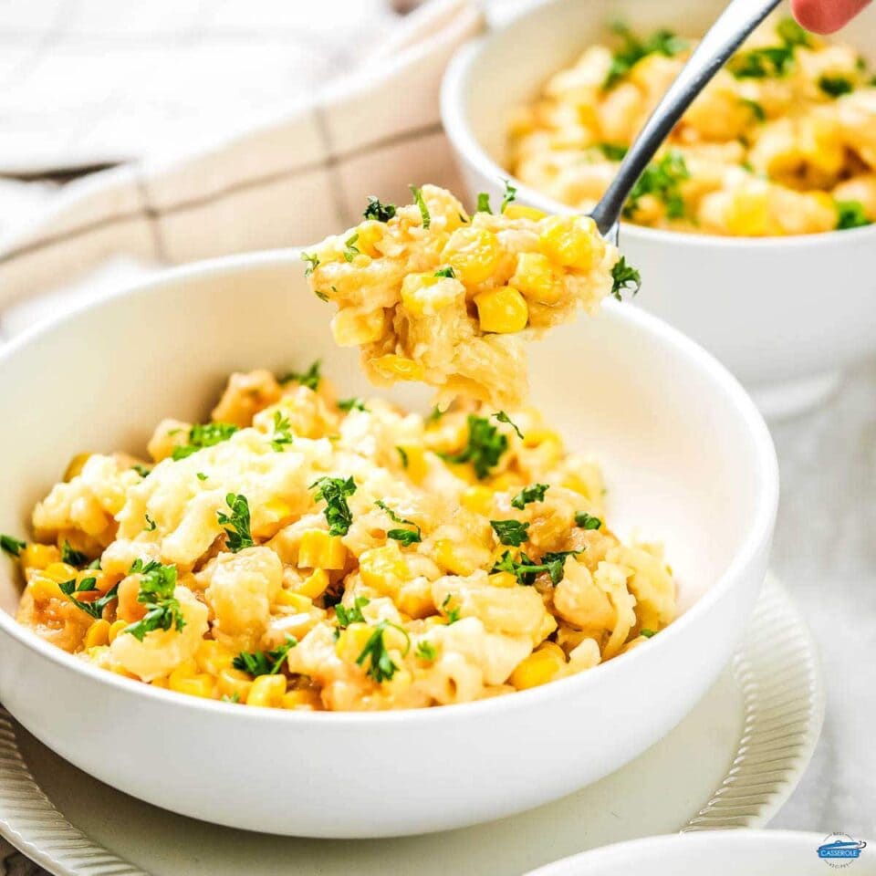 Crockpot Macaroni and Corn Casserole - Best Casserole Recipes
