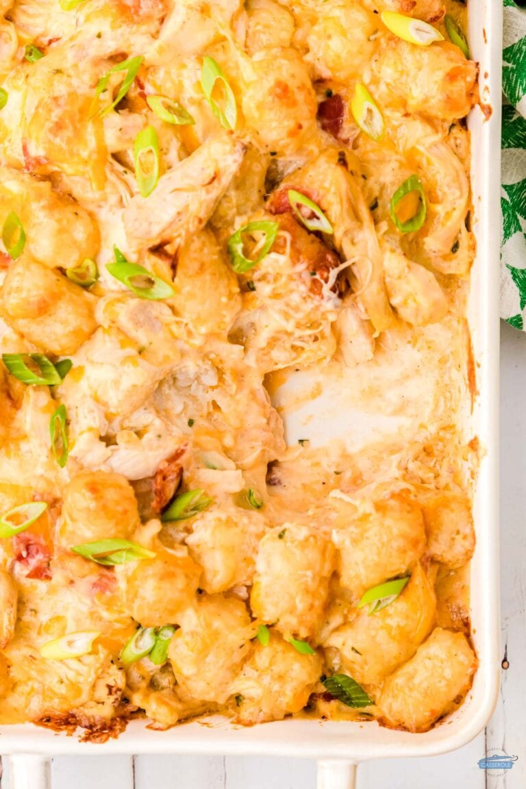 Cracked Out Chicken Tater Tot Casserole Best Casserole Recipes