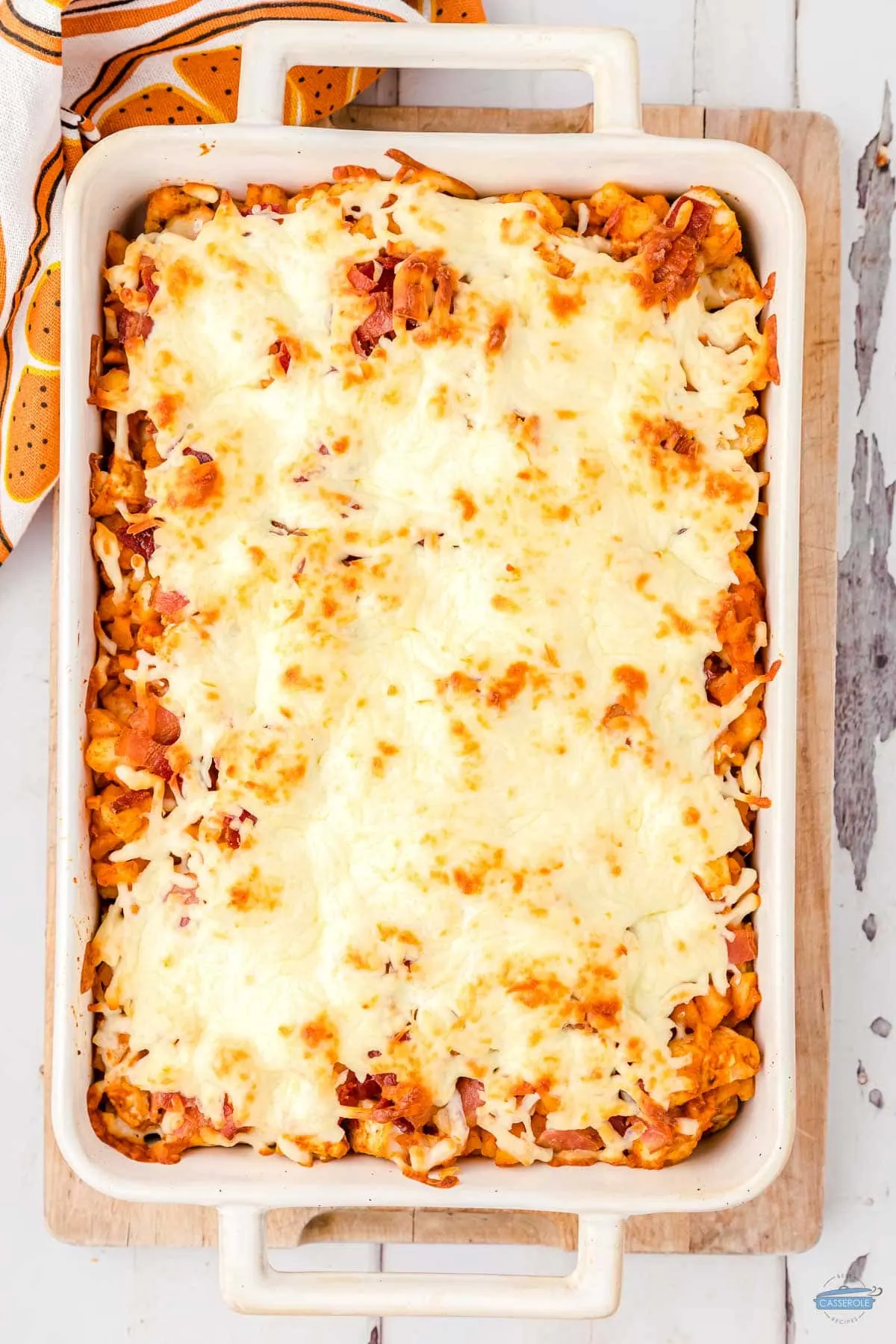 baked casserole is a delicious meal for a busy single working mom.