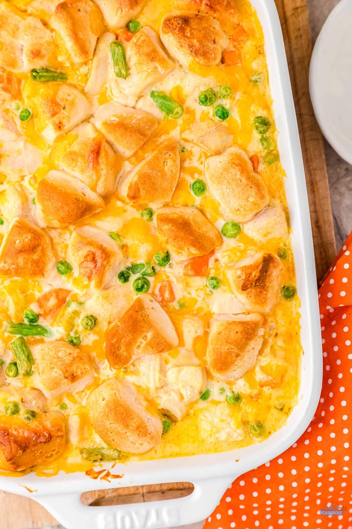 all the flavors of a chicken pot pie in an easy recipe