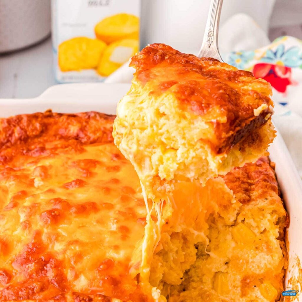 Jiffy Cornbread Casserole Recipe Best Casserole Recipes   Jiffy Cornbread Casserole Featured Image 1024x1024 