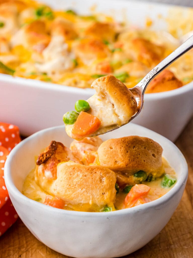Chicken Pot Pie Bubble Up Story