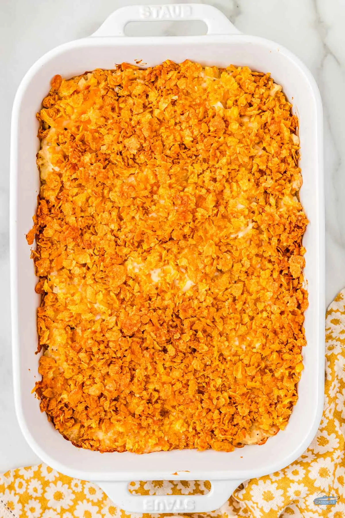 chicken hashbrown casserole is the perfect recipe for the entire family