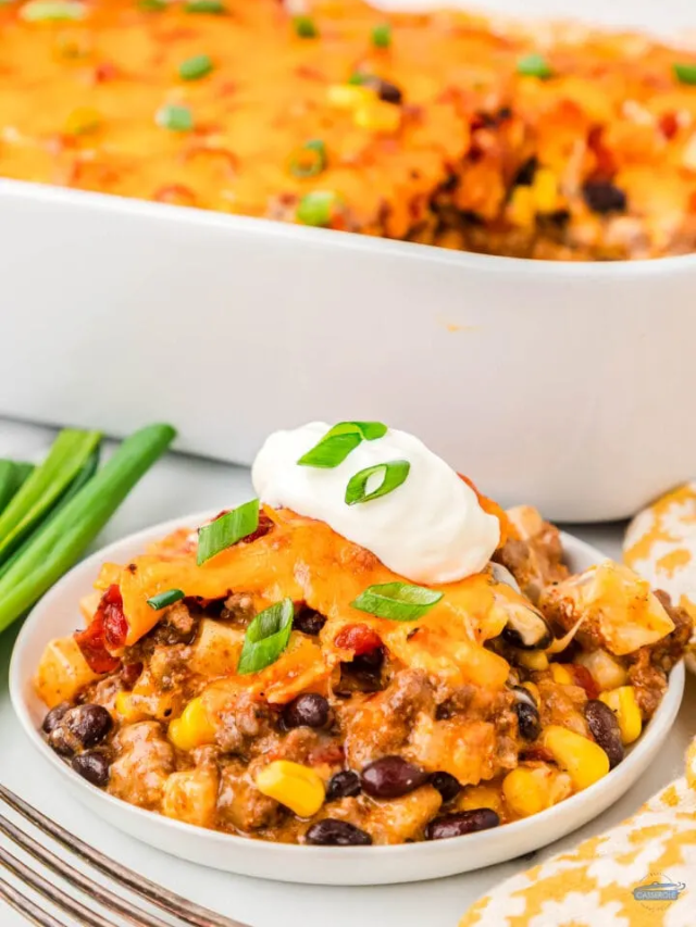 Taco Hash Brown Casserole Story