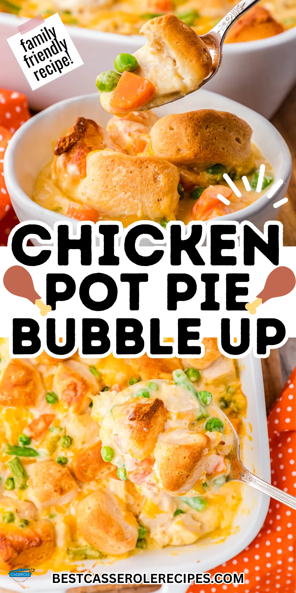 chicken pot pie bubble up recipe