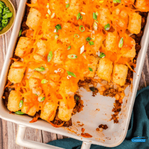 sloppy joe tater tot casserole