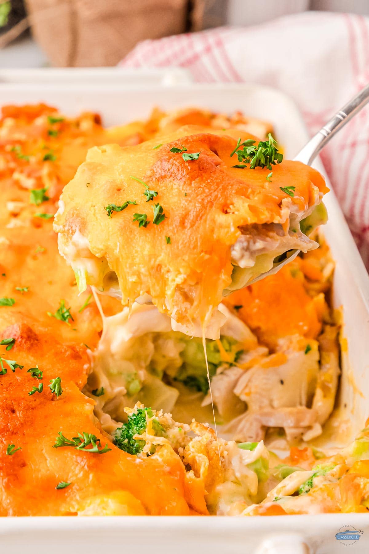 my whole family loves this delicious dinner recipe for chicken broccoli casserole 