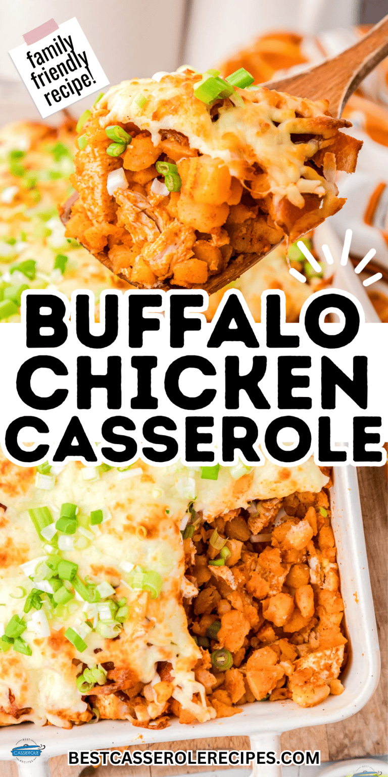 Easy Buffalo Chicken Potato Casserole - Best Casserole Recipes