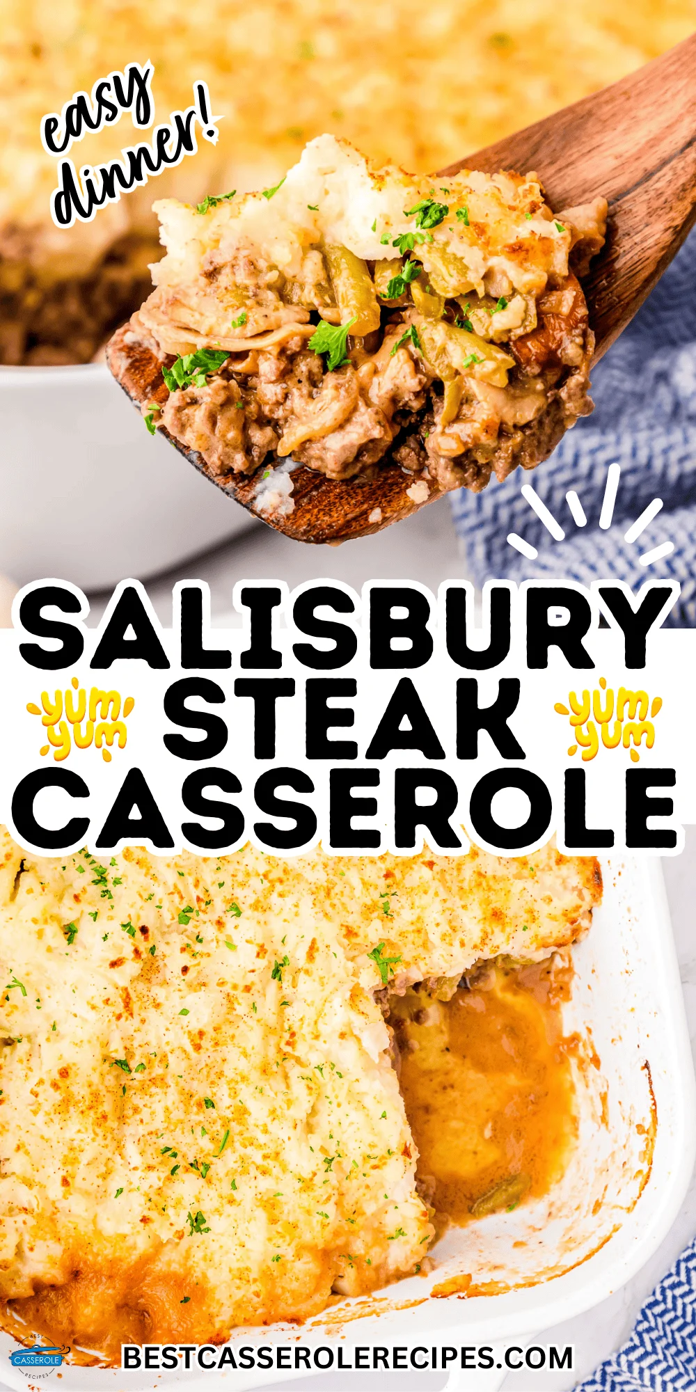 salisbury steak casserole recipe photos