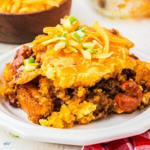 chili dog casserole featured image